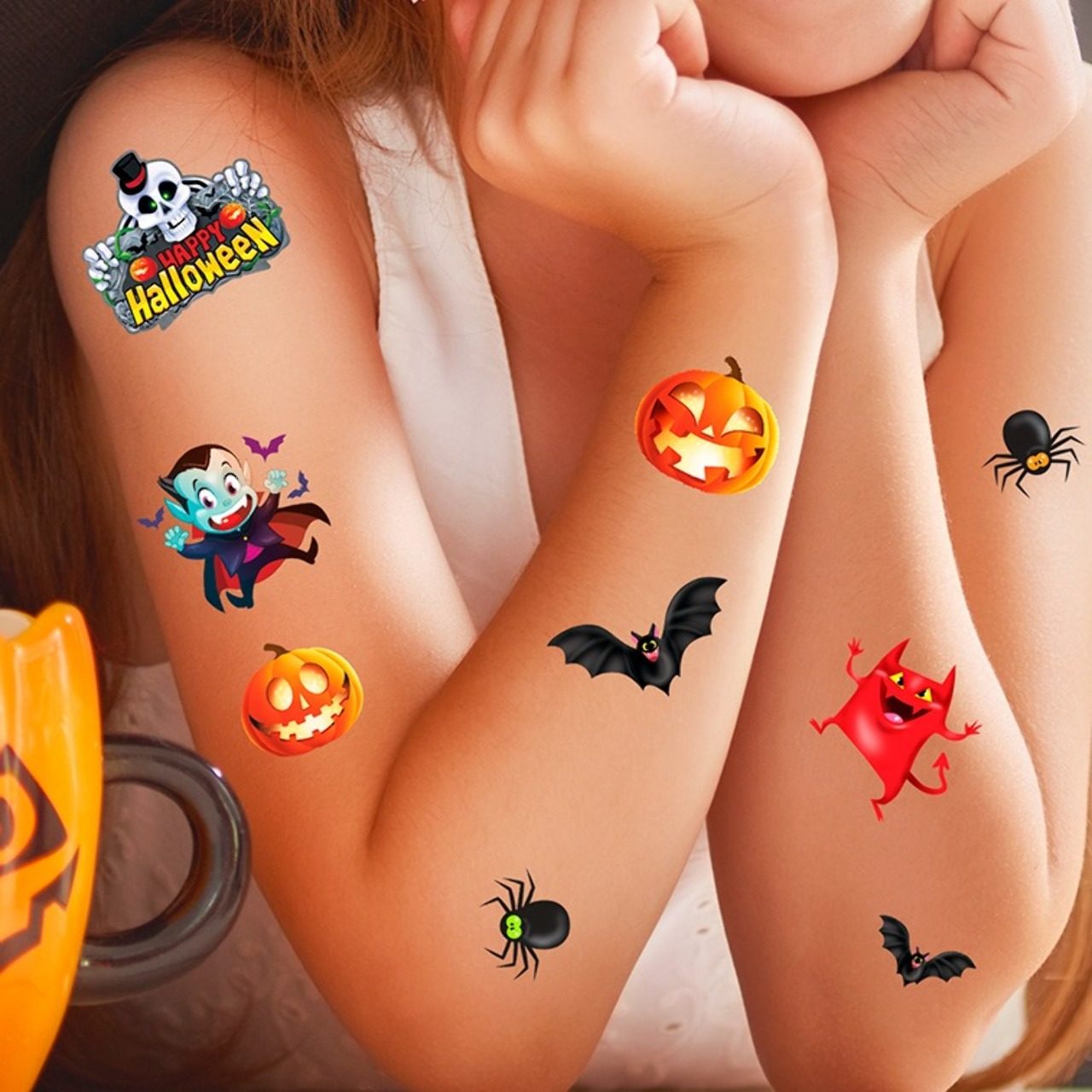 Tatouages Halloween Amusants enfants