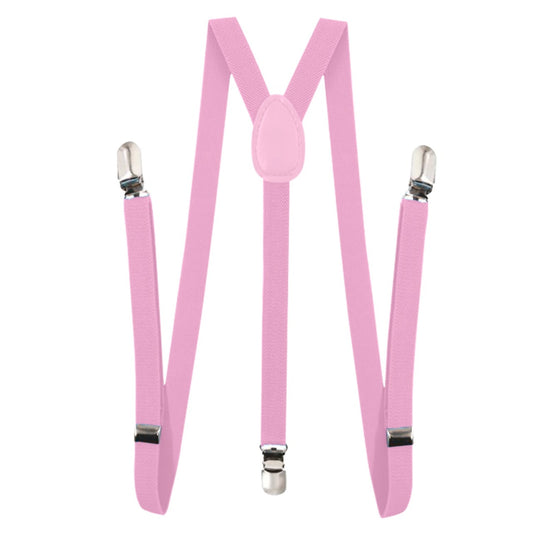 Bretelles roses enfant