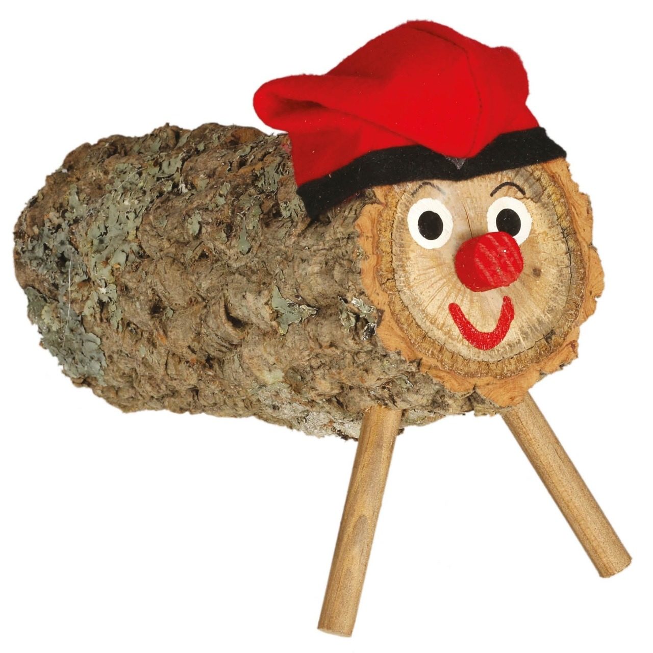 Bûche de Noël Caga Tió de 20 cm