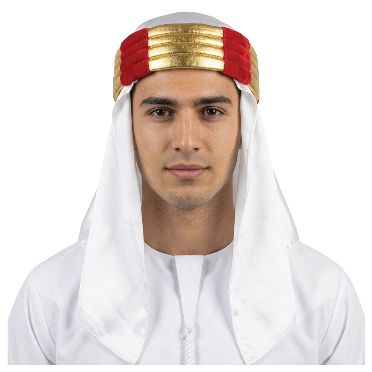 Turban de Prince Arabe Blanc