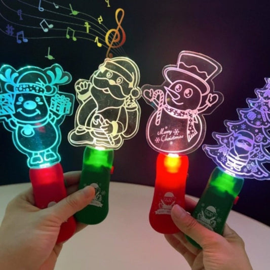 Baguette de Noël Lumineuse (Modèles Assortis)