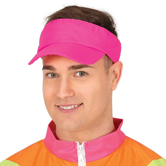 Visière Rose Fluo