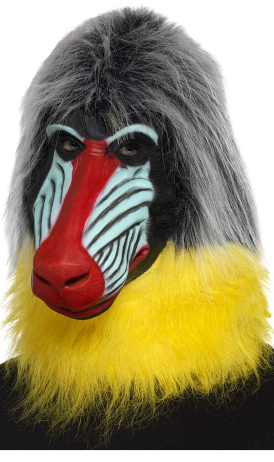 Masque latex Singe Babouin