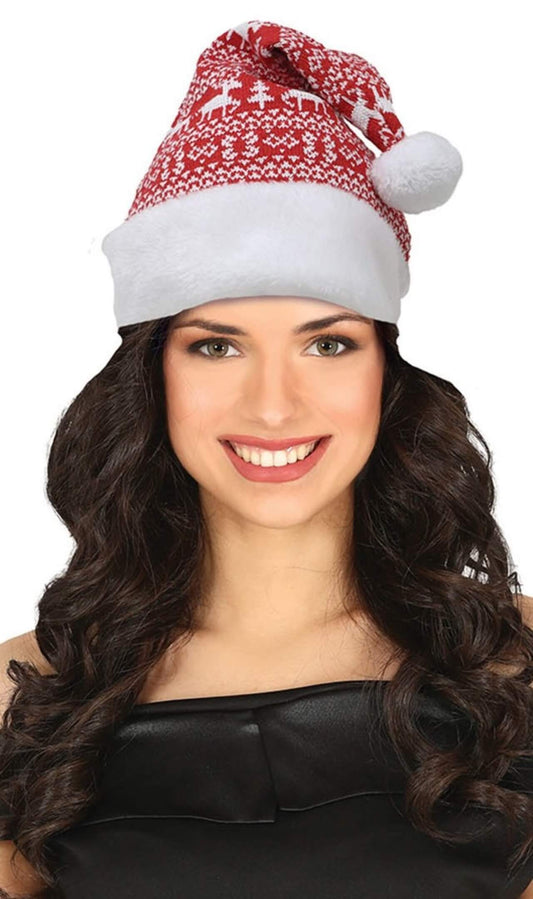 Bonnet de Noël en maille