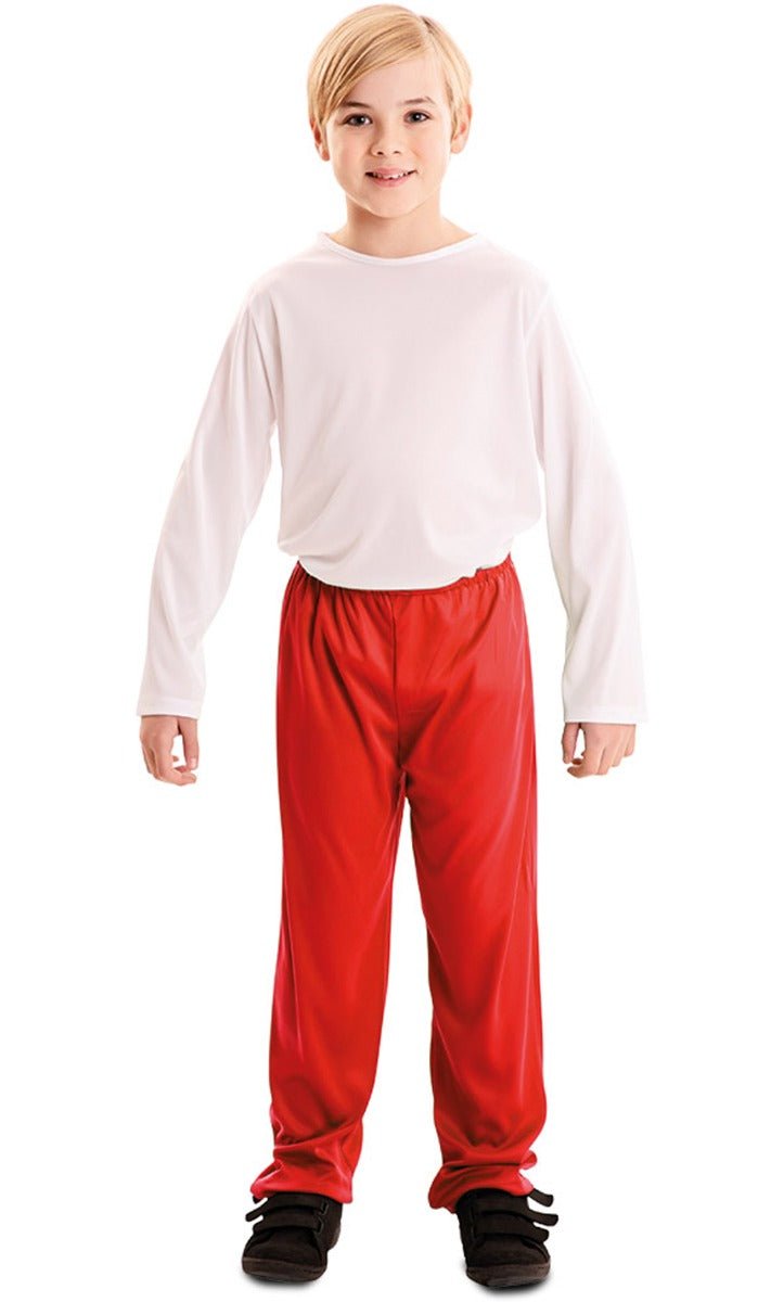 Pantalón Rojo infantil I Don Disfraz