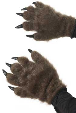 Mains Loup Poilus
