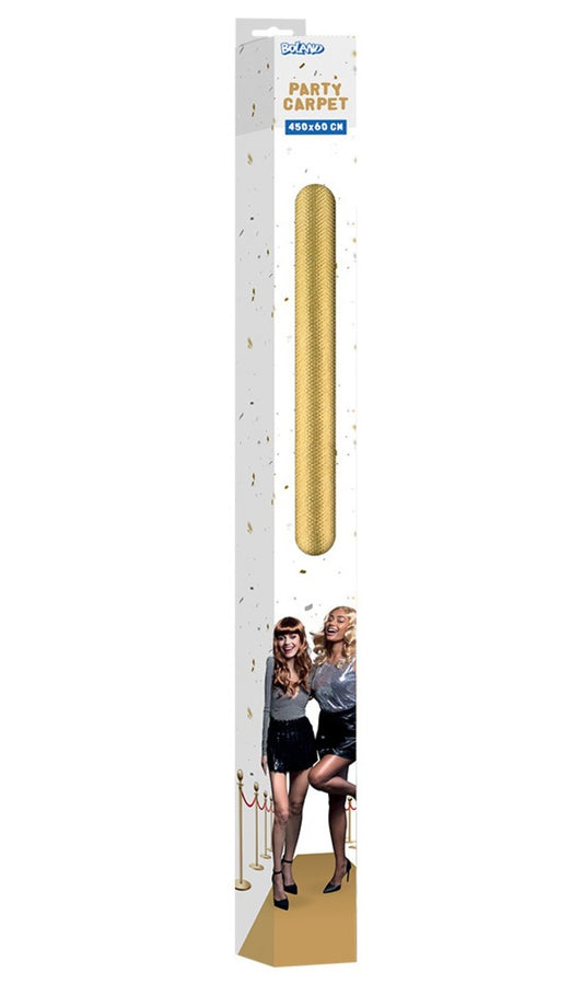 Tapis Long doré