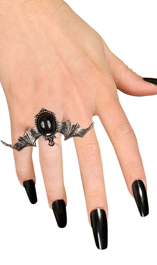 Bague Gothique Chauve-Souris