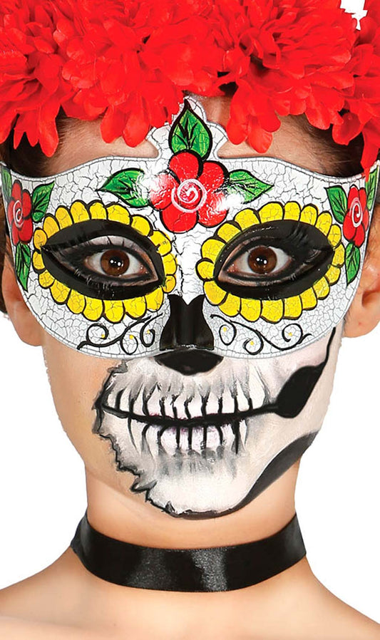 Loup Catrina Fleurs