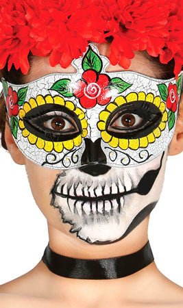 Loup Catrina Fleurs