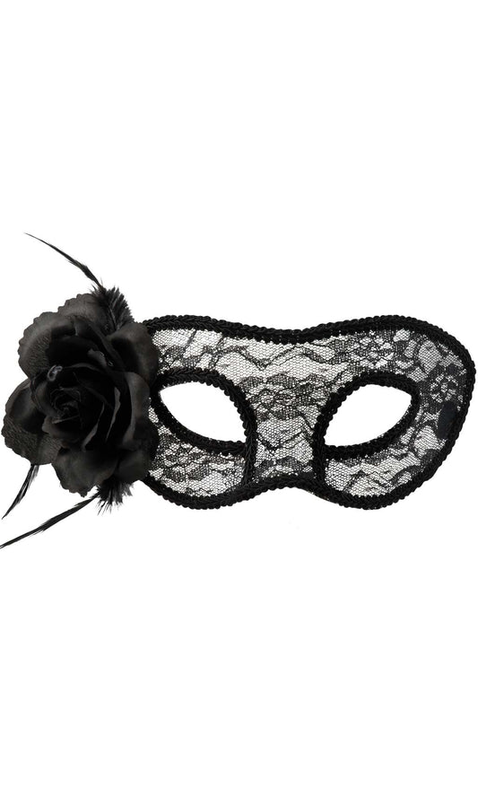 Loup Noir avec Fleur