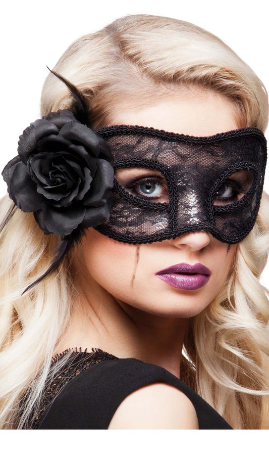 Loup Noir avec Fleur