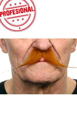 Moustache Rousse Professionnelle 044-LB