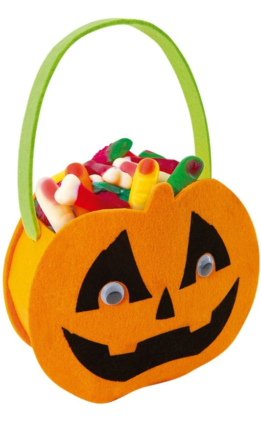 Sac Porte Bonbons Citrouille