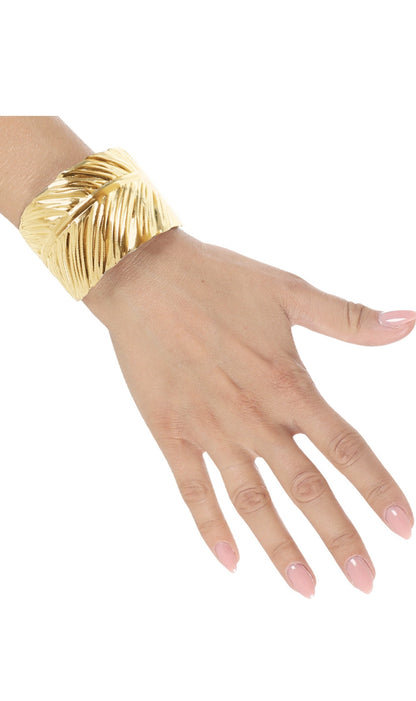 Bracelet Feuille Dorée