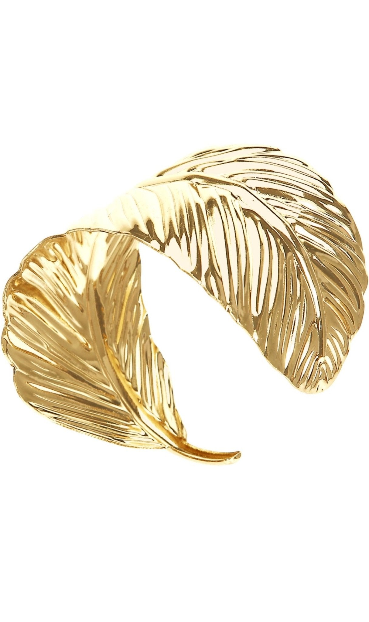 Bracelet Feuille Dorée
