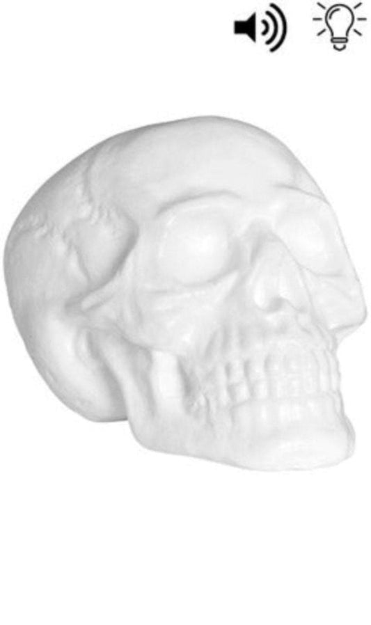 Tête de Mort Halloween Parlante