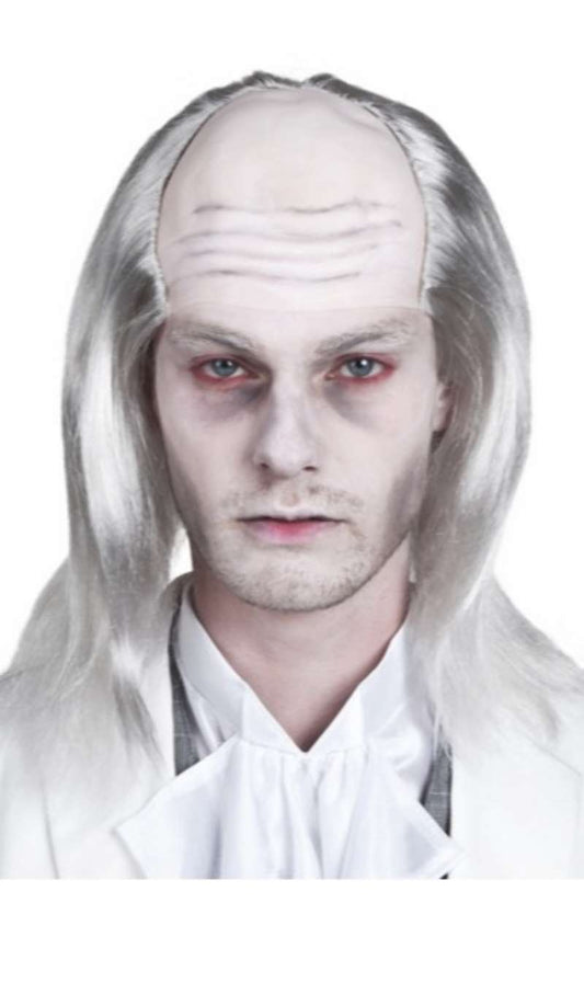Perruque Chauve Mort Blanche