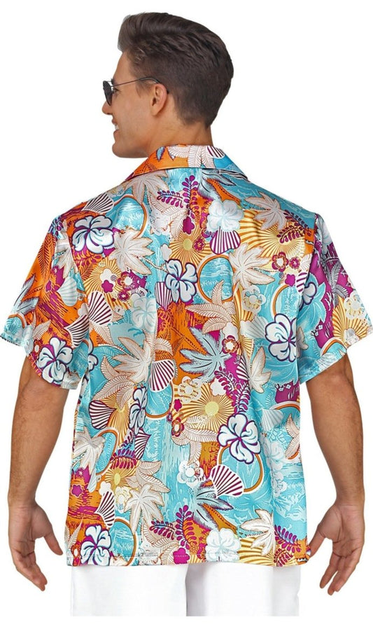 Chemise XL Hawaïenne à Fleurs
