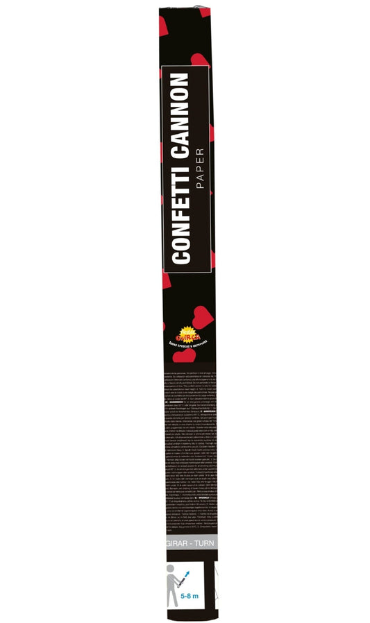Canon Confetti Cœur Rouge