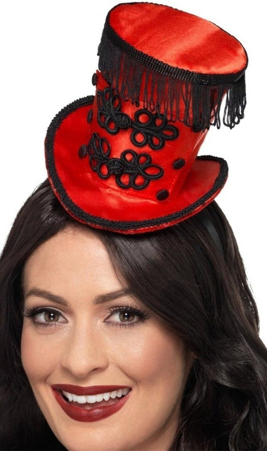Serre-tête Chapeau Haut de Forme Chic Cirque