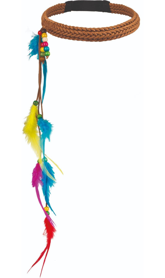 Bandeau Hippie Plumes