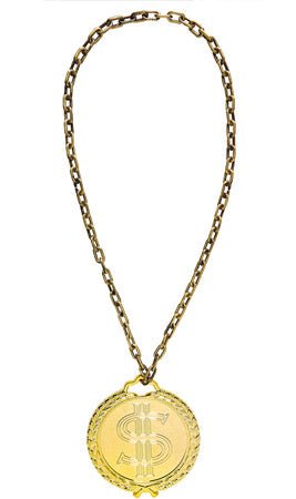 Collier Dollar Médaille