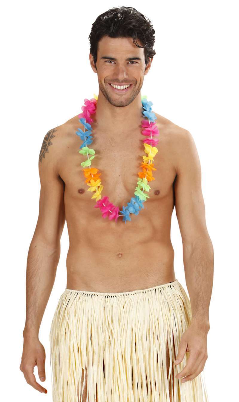 Collier Hawaïen Fluo