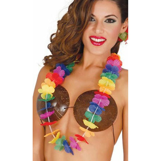 Collar Hawaiano Multicolor | Don Disfraz