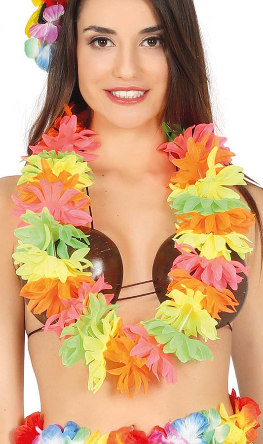 Collier Hawaïen Néon