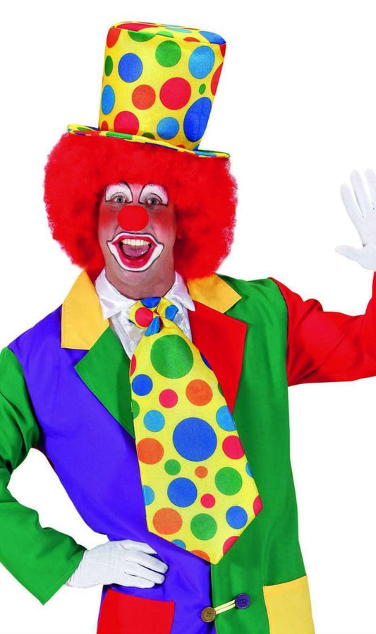 Cravate Clown à Pois