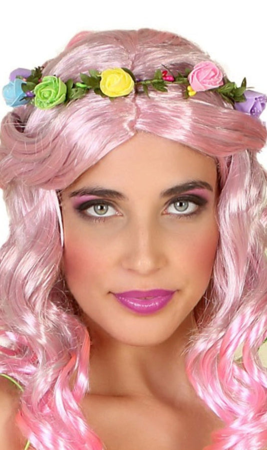 Couronne de Fleurs Multicolore