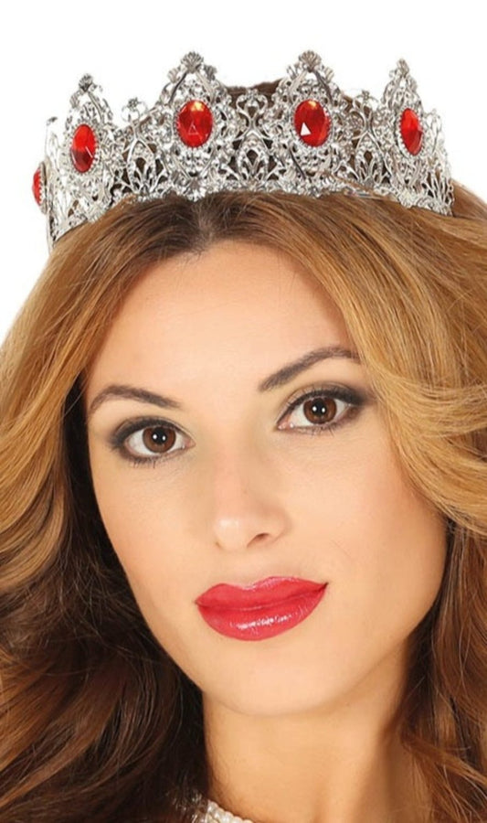 Couronne de Reine Argenté