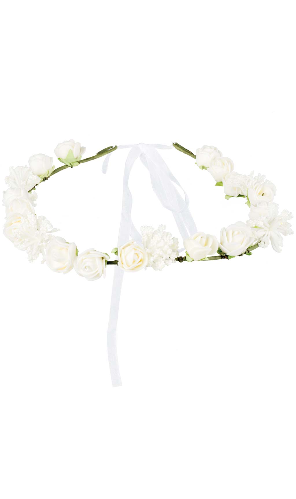 Couronne de Roses Blanches