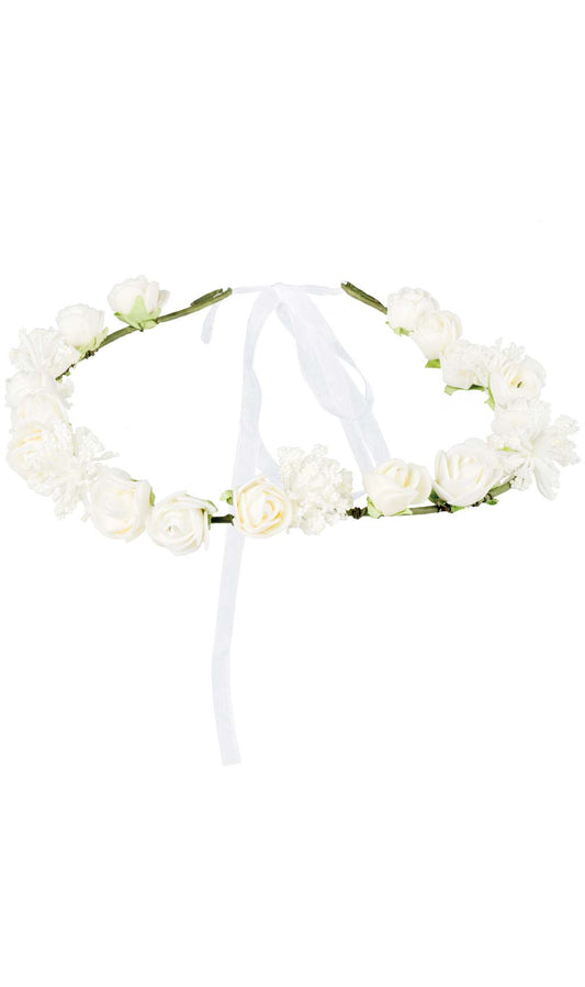 Couronne de Roses Blanches