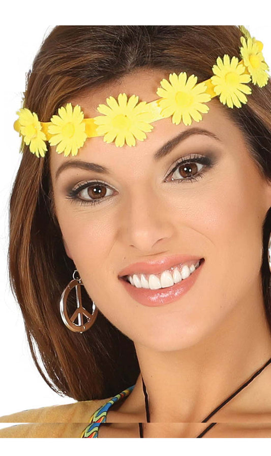 Couronne Marguerites Jaunes