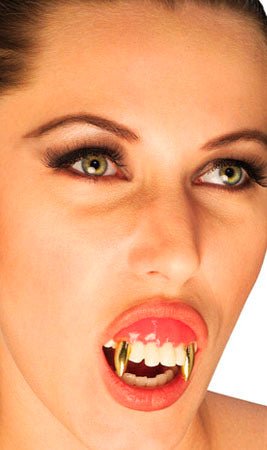 Dentier Vampire Or