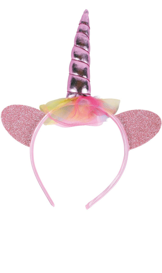 Serre-Tête de Licorne Rose pour enfant
