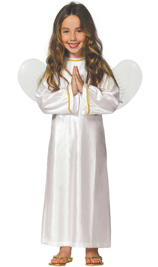 Disfraz de Ángel Eco infantil | Don Disfraz