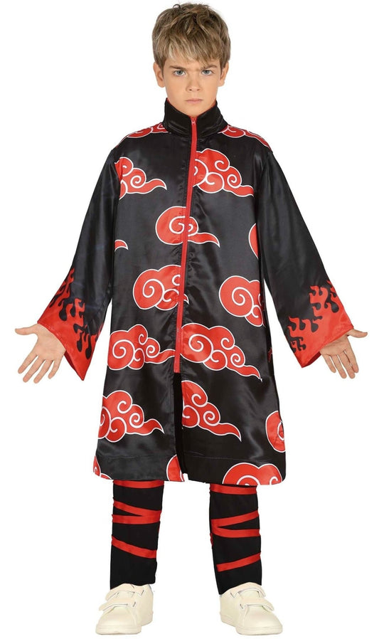 Disfraz de Ninja Akatsuki de Naruto infantil I Don Disfraz