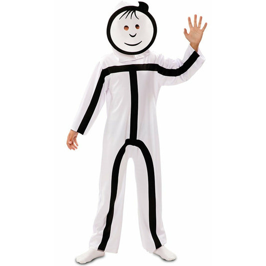 Disfraz de Stickman infantil | Don Disfraz