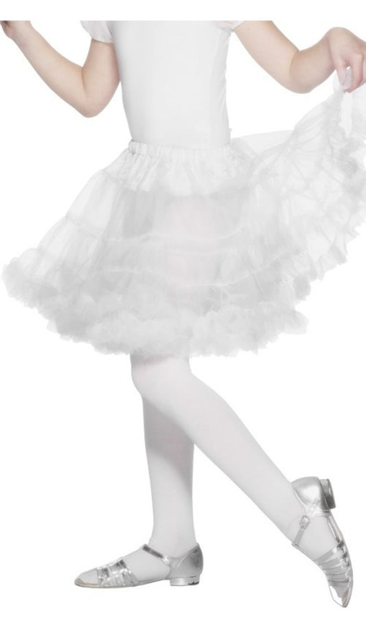 Jupon en Tulle Blanc pour enfant