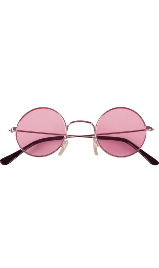 Lunettes Rondes Roses
