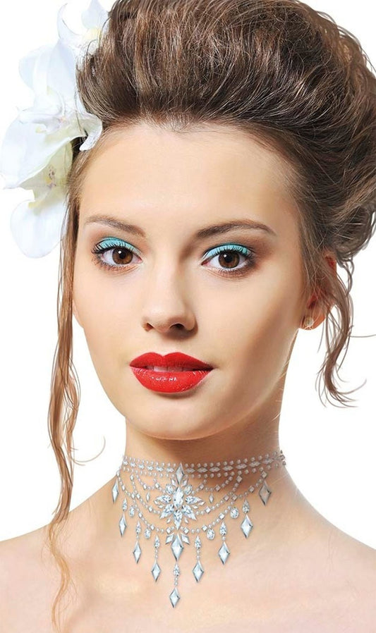 Strass Tour de Cou Brillants