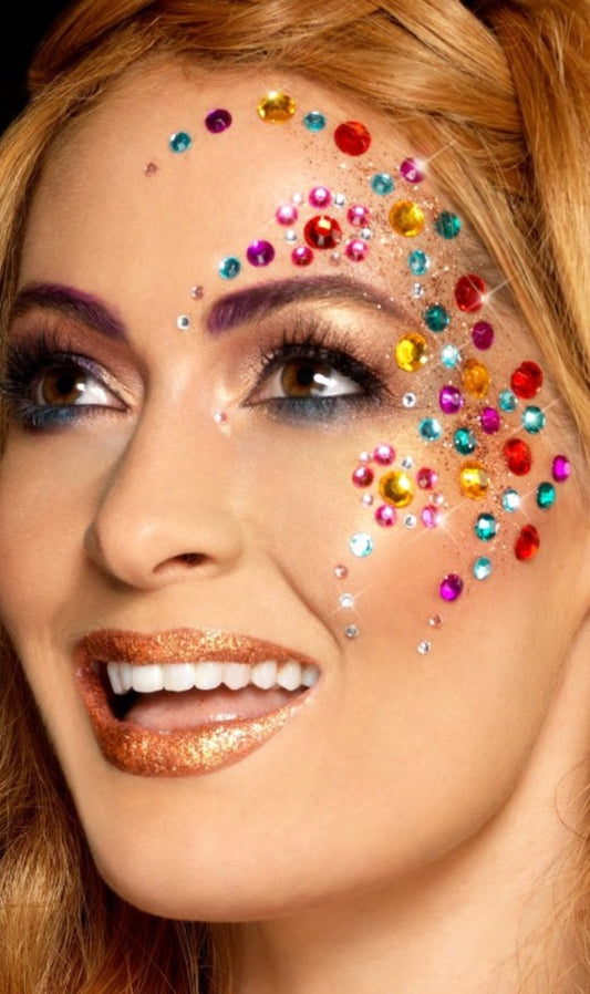 Pierres Précieuses Glitter Arc-en-Ciel