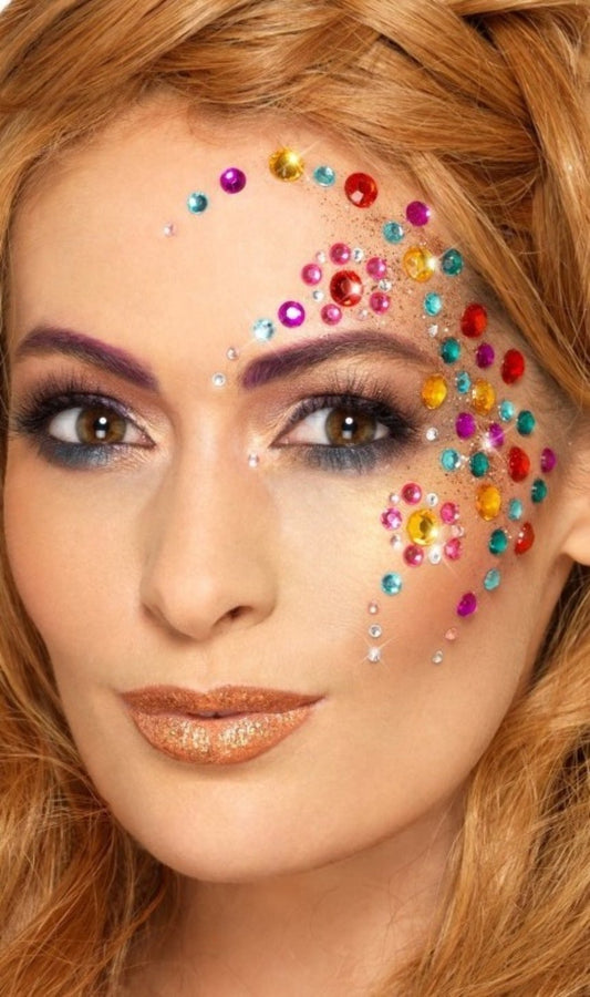 Pierres Précieuses Glitter Arc-en-Ciel