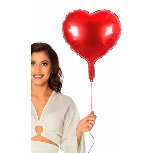 Globo de Foil Corazón Rojo | Don Disfraz
