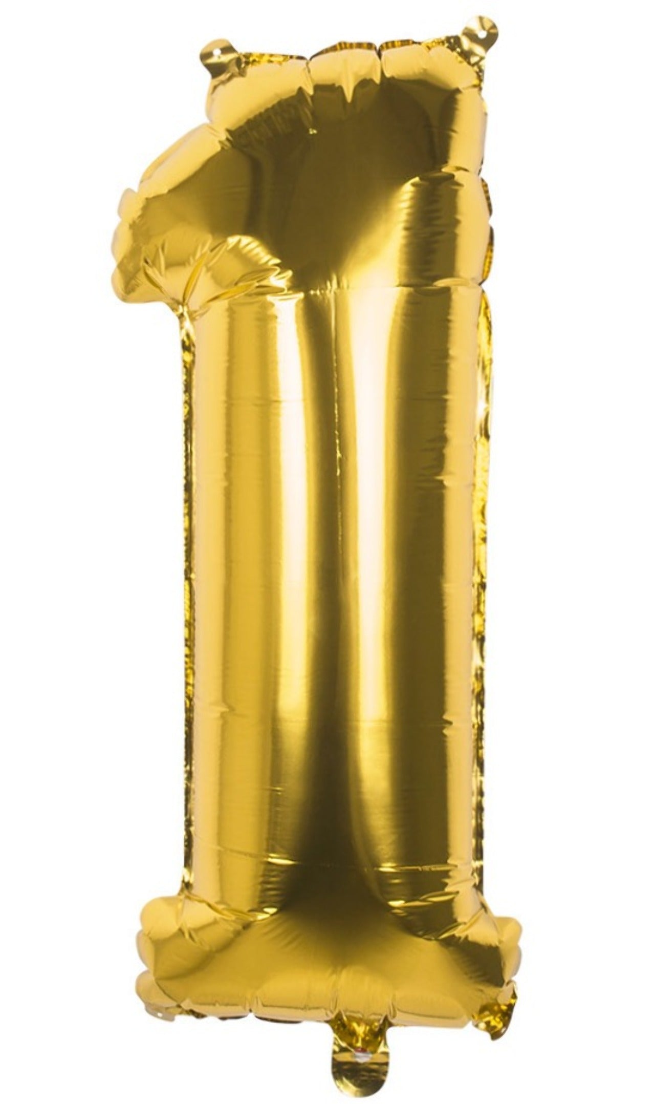 Ballon Chiffre 1 Doré 86cm