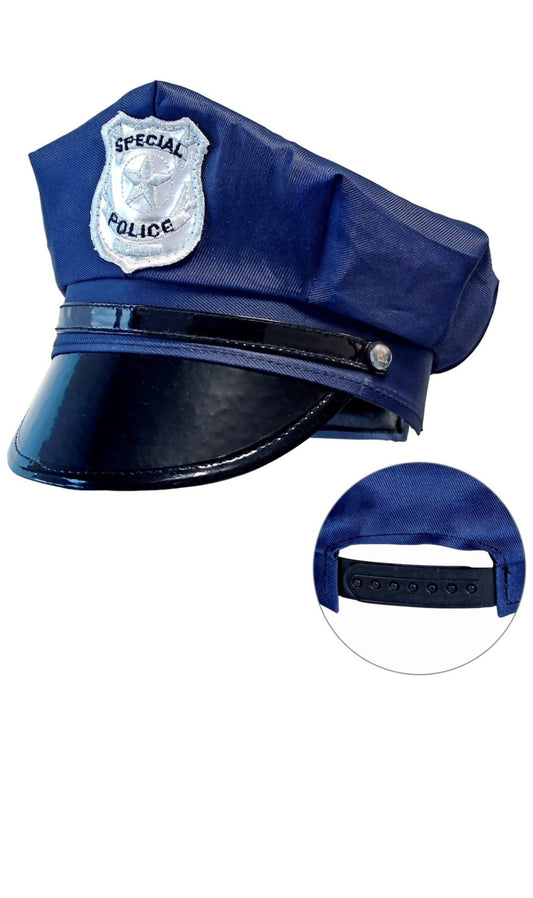 Casquette de Police Bleu pour enfant