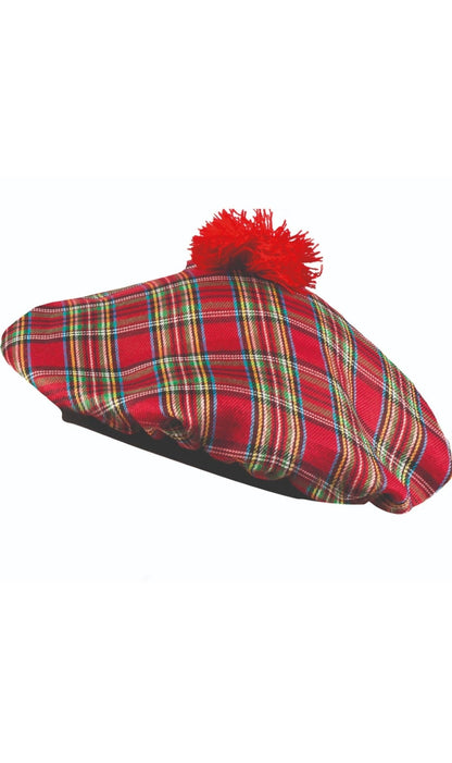 Béret Écossais Rouge